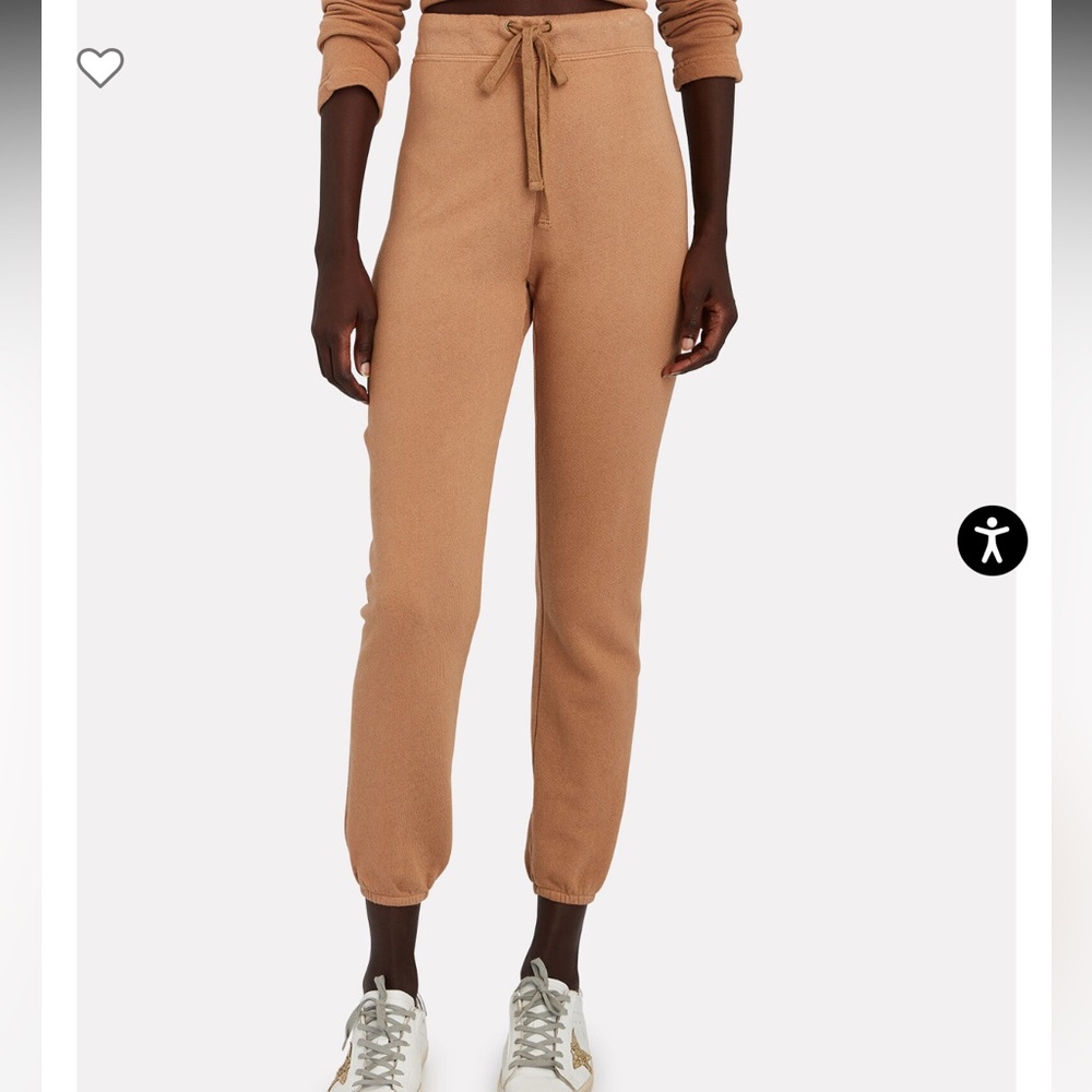 Enza Costa tan jogger sweatpants xs